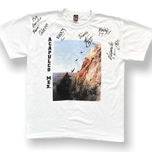 Large Vintage 90’s Acapulco Mexico Cliff Jump Graphic Tee
